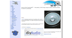 Desktop Screenshot of planet10-hifi.com